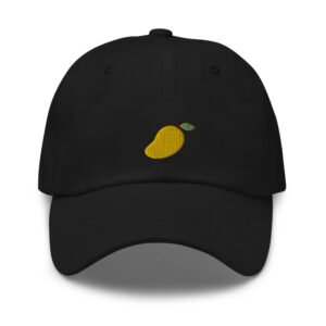 Mango Embroidered Dad Hat: Unisex Baseball Cap