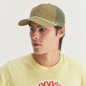 Brushed Cotton Rope Trucker Hat