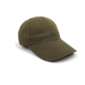 Green Linen Baseball Cap: Breathable Summer Dad Hat