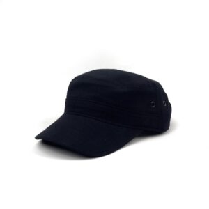 Cotton Castro Cap, Unisex Military Cadet Hat, Adjustable Streetwear